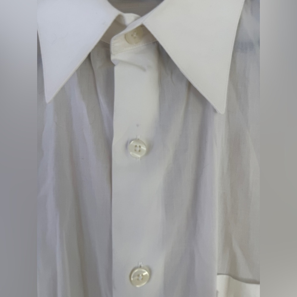 Perry Ellis “Portfolio” Crisp White Dress Shirt - Picture 6 of 10